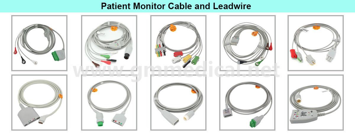 کابل ECG با leadwires ECG cable with leadwires