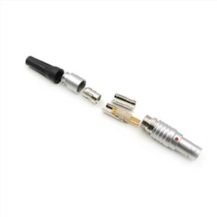 2 3 4 5 6 7 9 پین مرد پلاگین اتصال FGG 0B برای دستگاه های صوتی Arri الکسا دوربین کد زمانی, Teradek باند پیچ طرفدار 300 RX